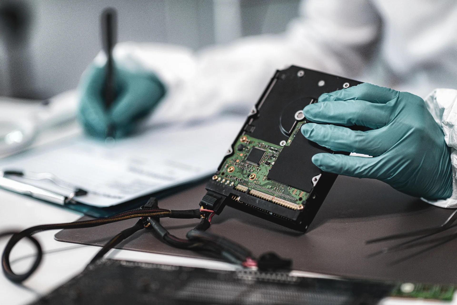 Forensic examination of electronic data and evidence relevant to a Victorian search order application.