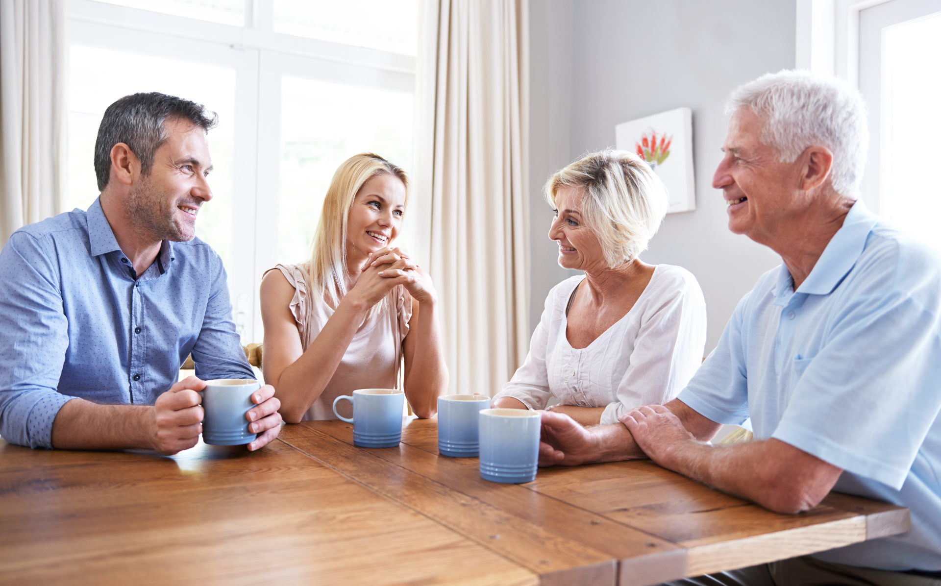 Older couple receiving legal advice about retirement living and aged care documents