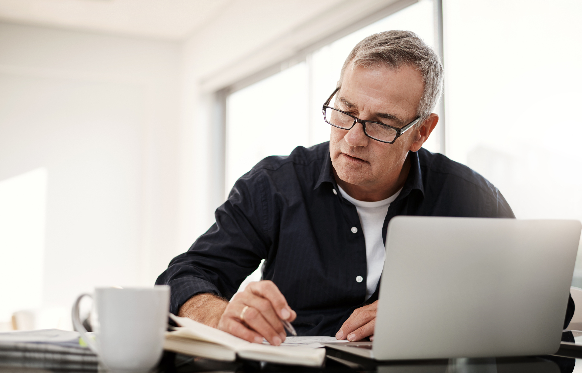 Executor reviewing aged care accommodation deposit and estate documents