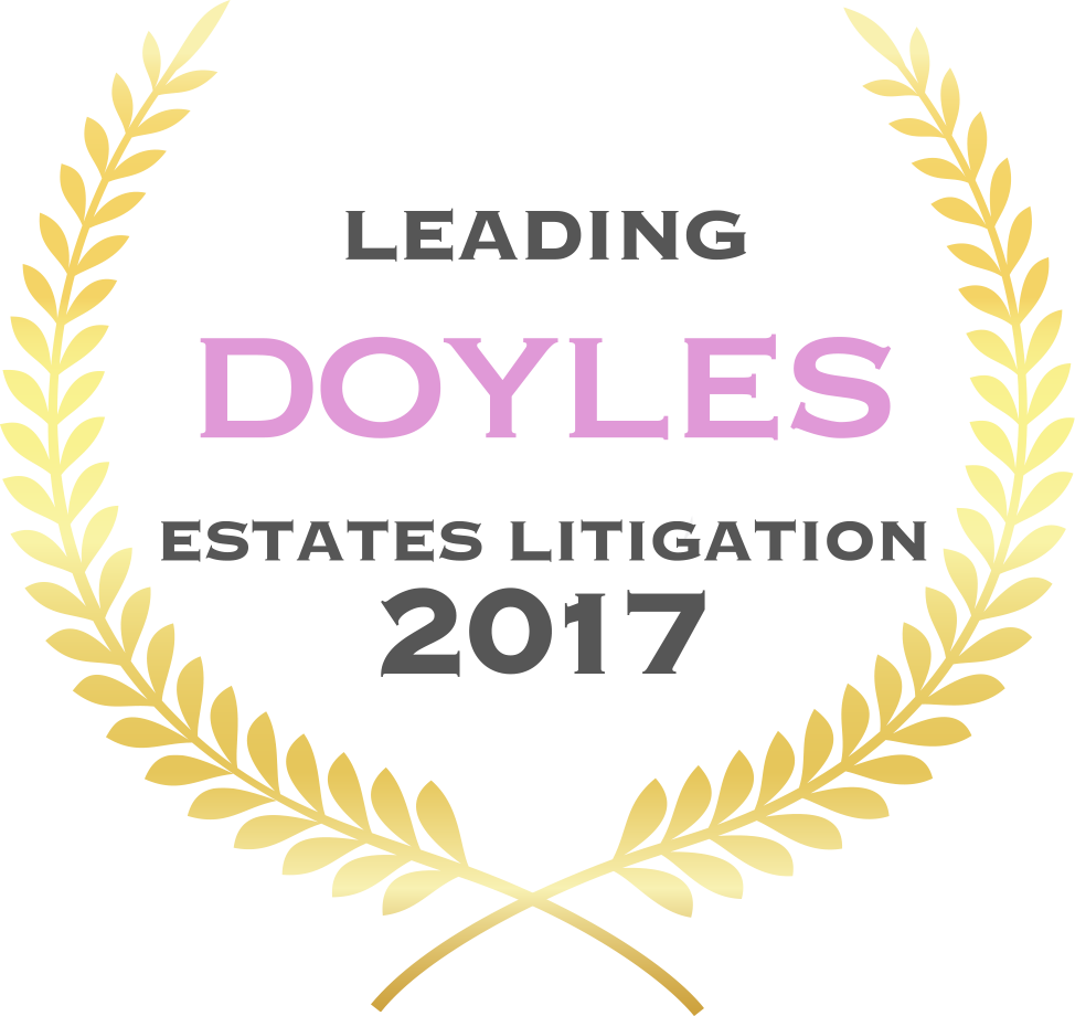 Doyle's Guide — Leading Estates Litigation Law Firm, Victoria, 2017