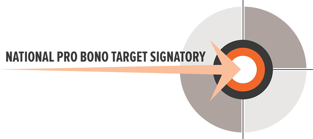 National Pro Bono Target Signatory